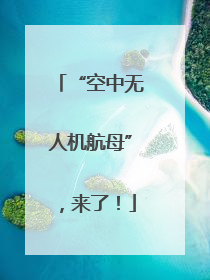 “空中无人机航母”，来了！