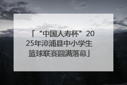 “中国人寿杯”2025年漳浦县中小学生篮球联赛圆满落幕
