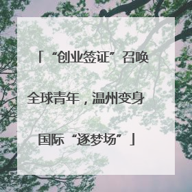 “创业签证”召唤全球青年，温州变身国际“逐梦场”
