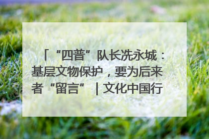 “四普”队长冼永城：基层文物保护，要为后来者“留言”｜文化中国行·我在广东找文物