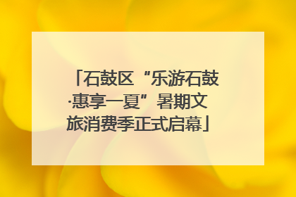 石鼓区“乐游石鼓·惠享一夏”暑期文旅消费季正式启幕