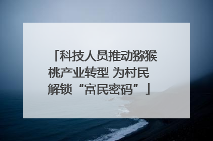 科技人员推动猕猴桃产业转型 为村民解锁“富民密码”