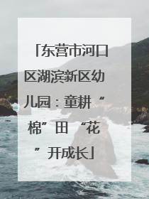 东营市河口区湖滨新区幼儿园：童耕“棉”田 “花”开成长