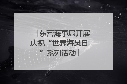 东营海事局开展庆祝“世界海员日”系列活动