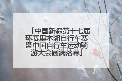 中国新疆第十七届环赛里木湖自行车赛暨中国自行车运动骑游大会圆满落幕