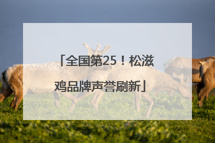 全国第25！松滋鸡品牌声誉刷新