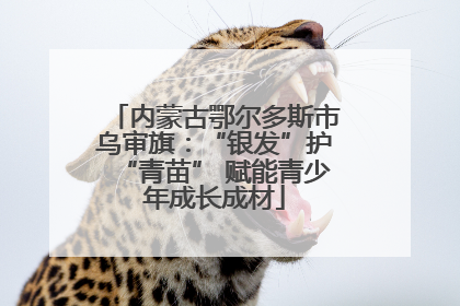内蒙古鄂尔多斯市乌审旗：“银发”护“青苗” 赋能青少年成长成材