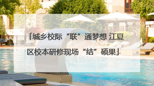 城乡校际“联”通梦想 江夏区校本研修现场“结”硕果