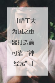 哈工大为国之重器打造高可靠“神经元”