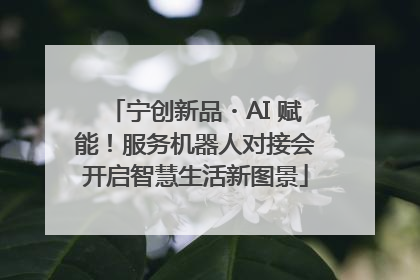 宁创新品・AI 赋能！服务机器人对接会开启智慧生活新图景