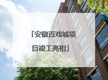 安徽百戏城项目竣工亮相