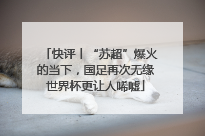 快评丨“苏超”爆火的当下，国足再次无缘世界杯更让人唏嘘