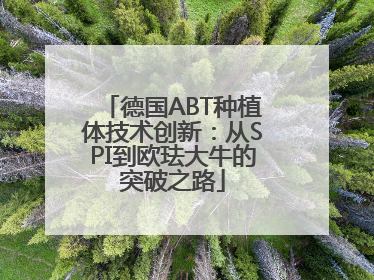 德国ABT种植体技术创新：从SPI到欧珐大牛的突破之路