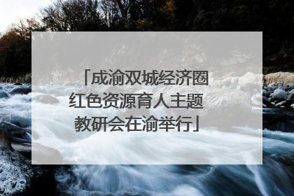 成渝双城经济圈红色资源育人主题教研会在渝举行