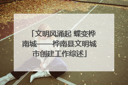 文明风涌起 蝶变桦南城——桦南县文明城市创建工作综述