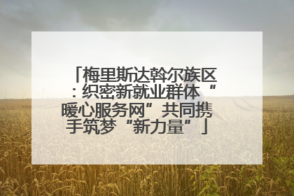 梅里斯达斡尔族区：织密新就业群体“暖心服务网”共同携手筑梦“新力量”