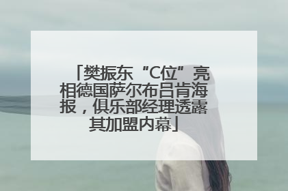 樊振东“C位”亮相德国萨尔布吕肯海报，俱乐部经理透露其加盟内幕