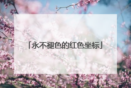 永不褪色的红色坐标