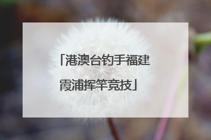 港澳台钓手福建霞浦挥竿竞技