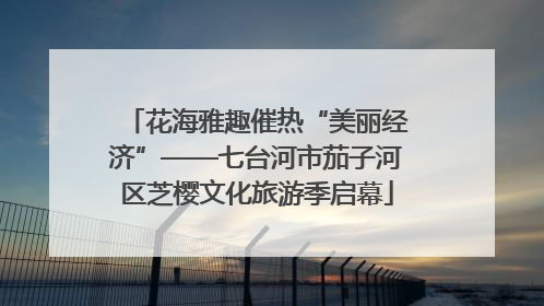 花海雅趣催热“美丽经济”——七台河市茄子河区芝樱文化旅游季启幕