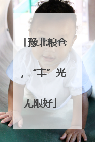 豫北粮仓，“丰”光无限好