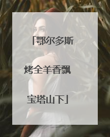 鄂尔多斯烤全羊香飘宝塔山下