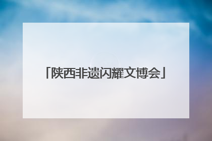 陕西非遗闪耀文博会