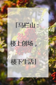 马栏山：楼上创场，楼下生活