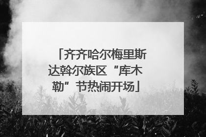 齐齐哈尔梅里斯达斡尔族区“库木勒”节热闹开场