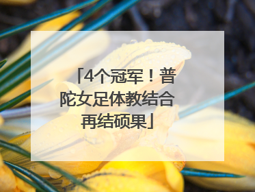 4个冠军！普陀女足体教结合再结硕果