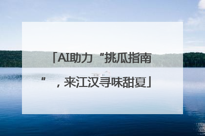AI助力“挑瓜指南”，来江汉寻味甜夏